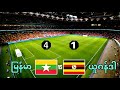မြန်မာ 4-1 ယူဂန်ဒါ eFootball 2026