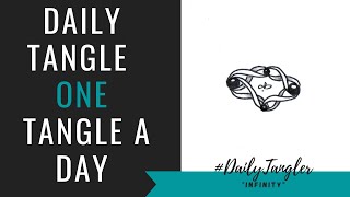 Daily Tangle - Pattern  Focus -   Infinity    | How to draw | #DailyTangler