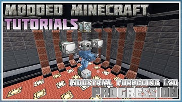 Industrial Foregoing Progression - Minecraft 1.16 - 1.20 - Modded Minecraft Tutorial