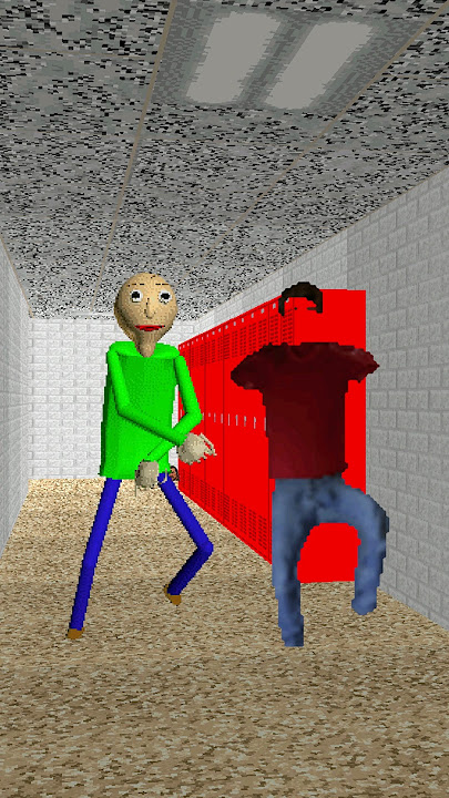 Baldi & Null Gangnam Style! 💀 #baldibasics #meme #ytshorts