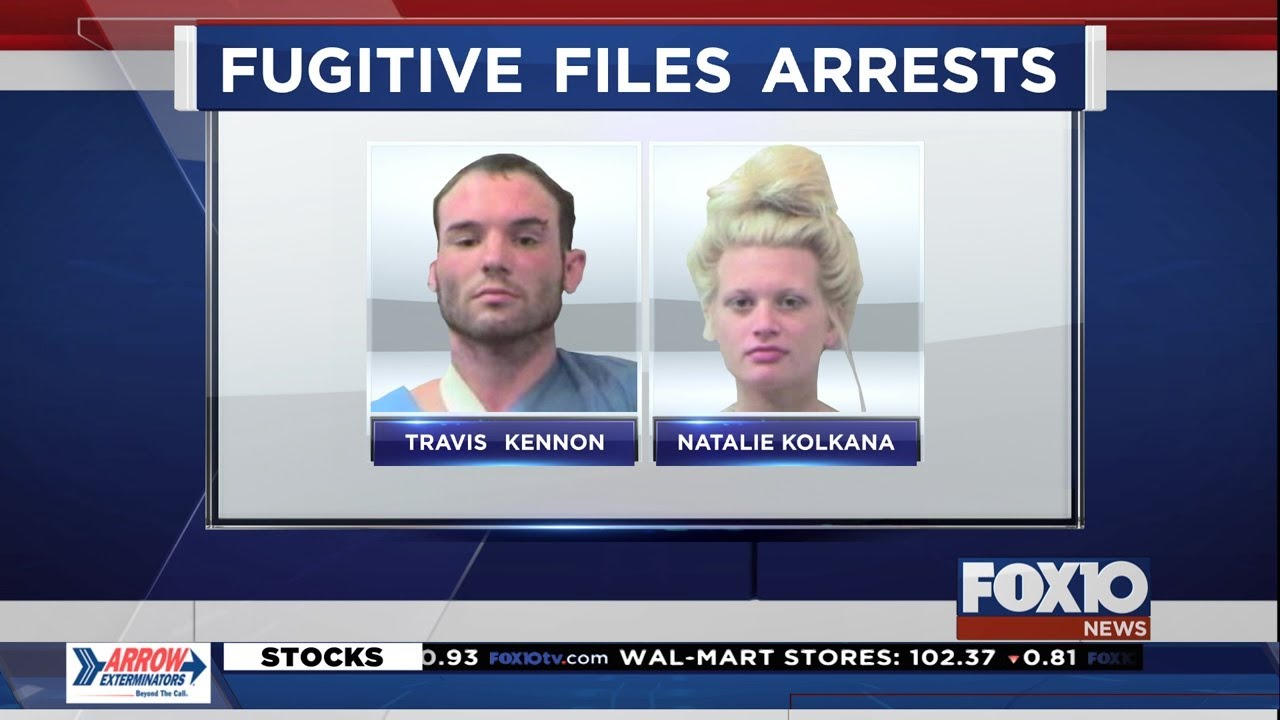 Couple arrested after appearing on Fugitive Files - YouTube
