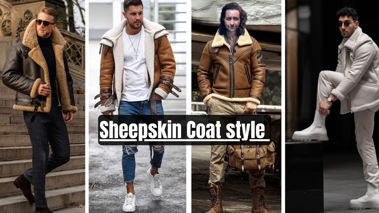 How To Wear Sheepskin Leather Jackets for Every Style for this winter ...