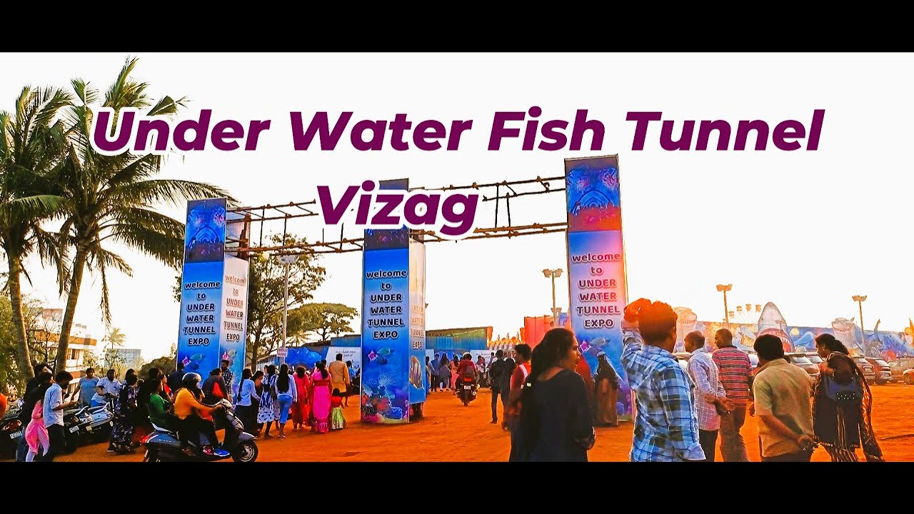 First Under Water Fish Tunnel in Vizag | 