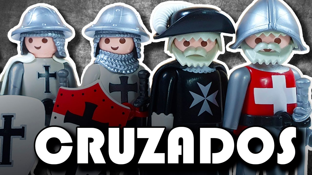 Playmobil Templario Personalizzato &ndash; Cavaliere Crociato Cruzado Fatto A Mano In Spagna