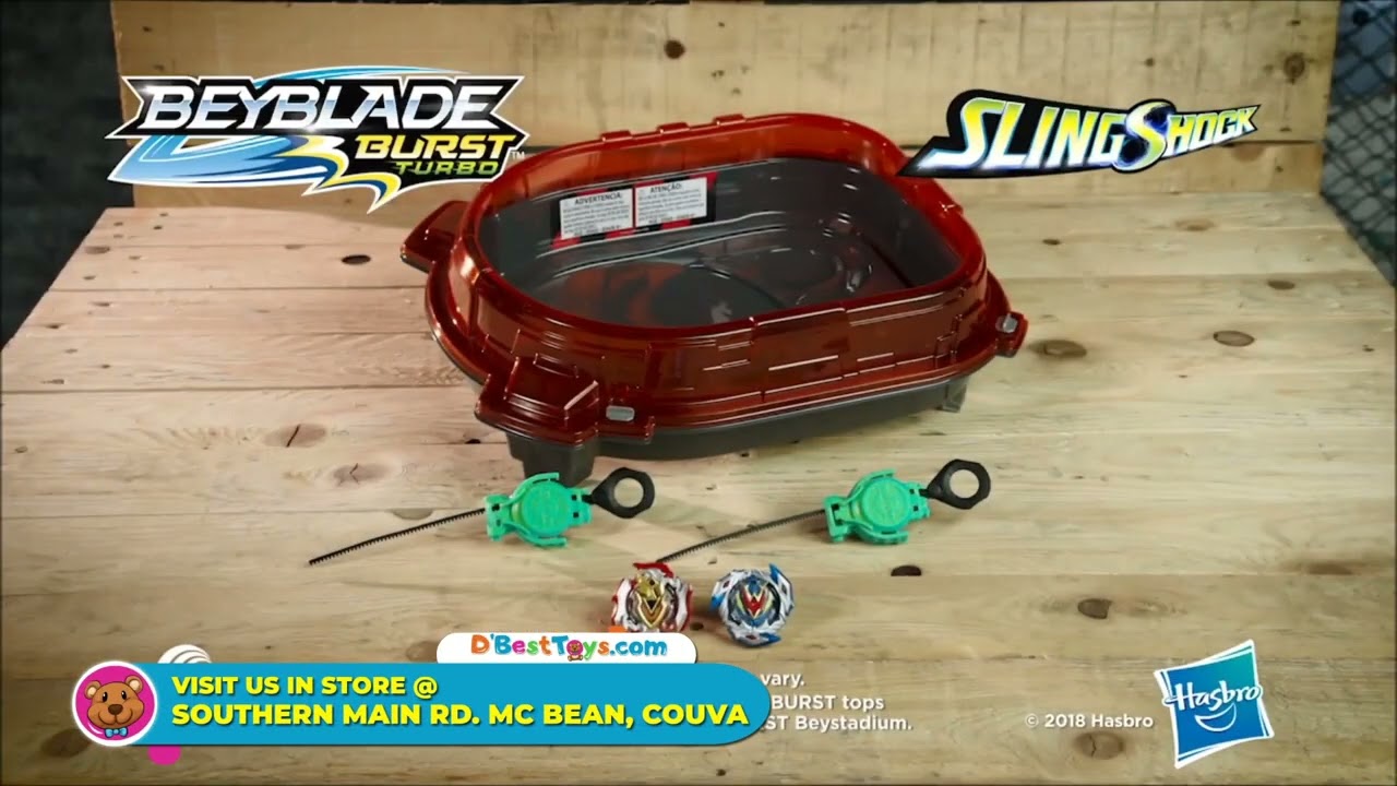 BEYBLADE BURST TURBO SLINGSHOCK RAIL RUSH BATTLE SET