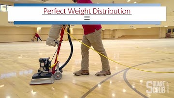 Square Scrub Screening Gym Floors