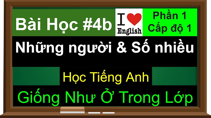 Cựu sinh viên số nhiều tiếng anh là gì