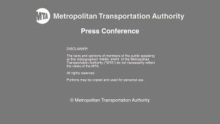 MTA Press Conference - 07/11/2019
