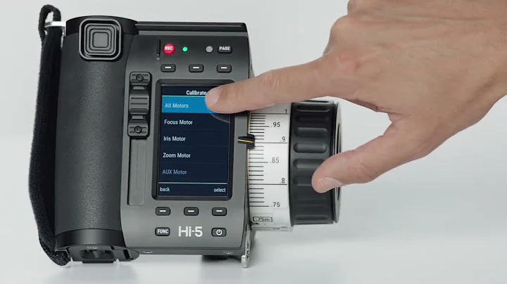 ARRI Tech Tip: Calibrating motors with Hi-5