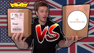 US vs UK Funko Pop Mystery Box Battle! - PopKingPaul Vs USA Mystery Pop!