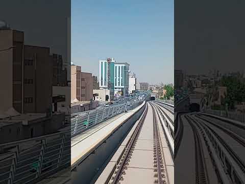 مترو الرياض الخط الأزرق من محطة أود إلى محطة سكينا