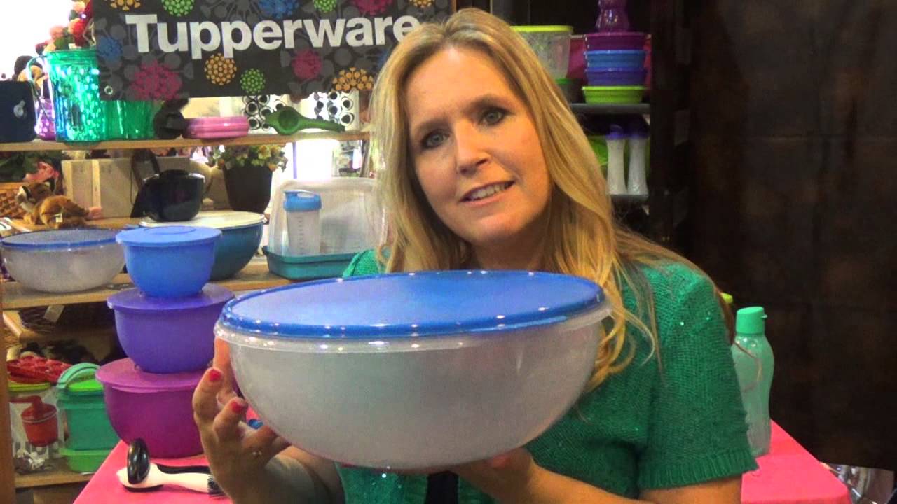 Tupperware Fix N Mix Bowl Huge Salads Cookouts Potlucks Tupperware Fix N Mix Bowl Huge