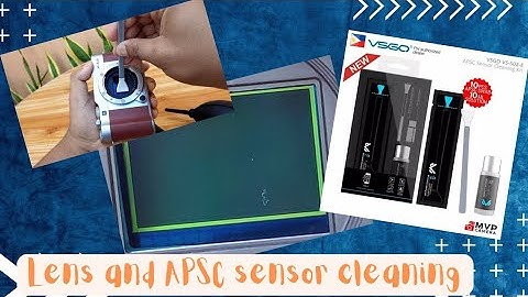 Unboxing VSGO APSC cleaning kit | Outdoor camera cleaning