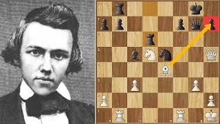 A Prodigy Confirmed! || Morphy vs Löwenthal (1850) GAME 2