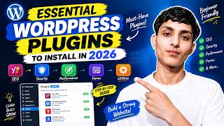 Essential WordPress Plugins to Install in 2026 | Must-Have Plugins for Beginners