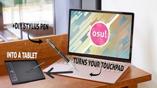 Turning the laptop's touchpad into a tablet | How to use Absolute touch (Somewhat outdated)