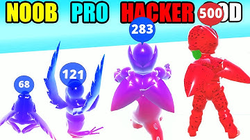 Slime Conquer - NOOB vs PRO vs HACKER vs GOD (New update)
