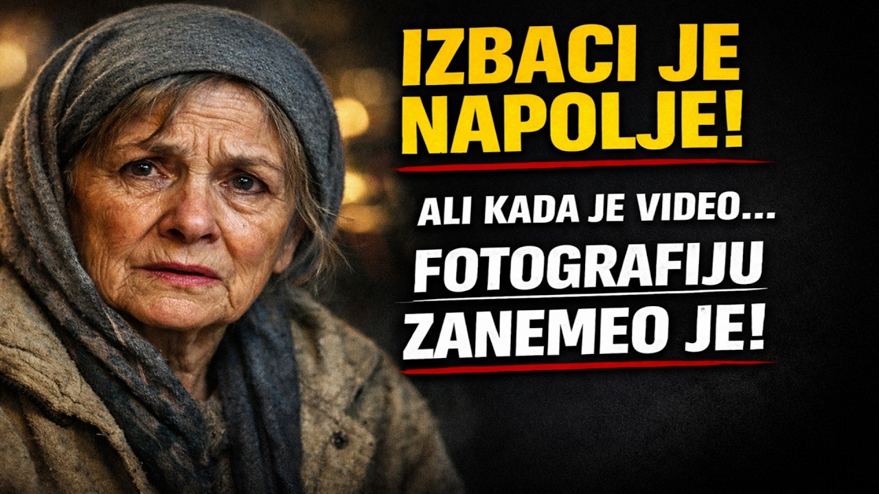 Direktor je naredio da IZBACE STARICU, ali kada je video JEDAN DETALJ, ZANEMEO JE
