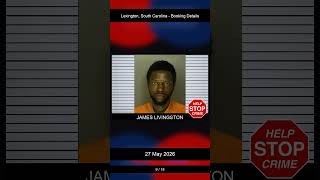 Lexington, South Carolina Booking Records - 27 May 2026