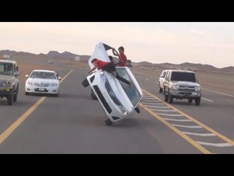 Crazy Arab Drifting Car | Arab Drifters