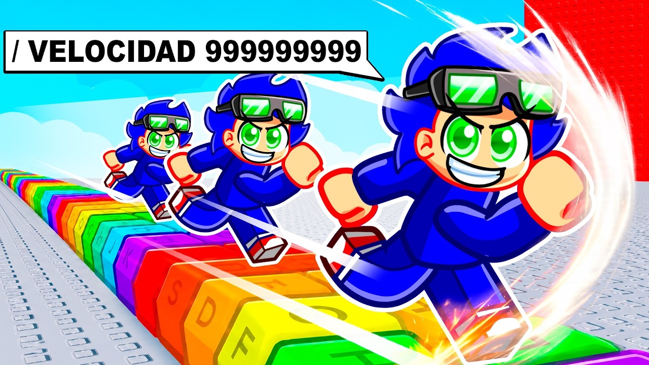 Completé +1 Escape de Teclado de Velocidad en MENOS de 1 HORA en Roblox...