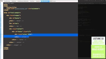 Basic Layout [#33] Code Dynamic Websites with PHP