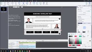 Famous Scrolling Text Captivate Wealth