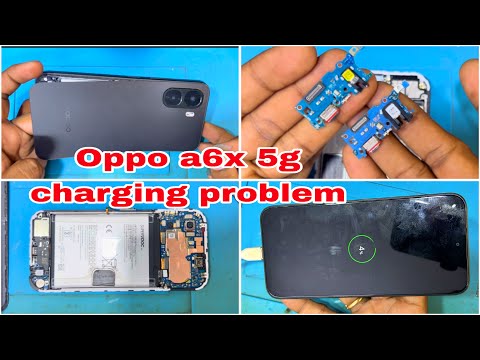 Oppo a6x 5g charging problem / oppo a6x 5g charging port change / oppo a6x 5g charging animation 