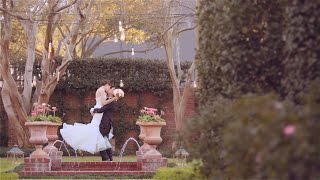 Emotional Wedding film & Proposal Story at River Oaks Garden Club {groom cries}
