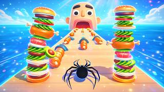 Sandwich Runner - SpeedRun All Levels Gameplay Walkthrough Android,ios New Update NFL48