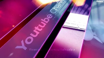 Make youtube intro, promo,trailer, logo animation - Best Intros & Outros service