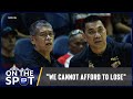 Coach Leo Austria on San Miguel advancing to the semifinals | #OSOnTheSpot