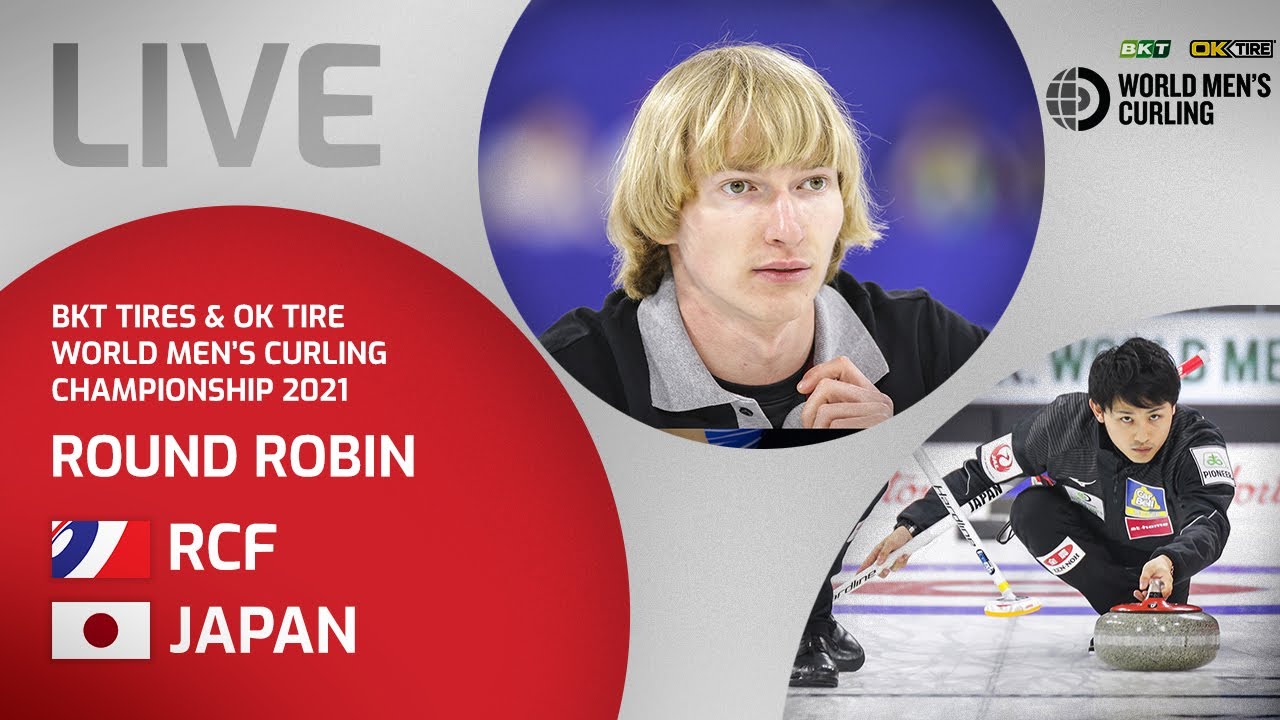 RCF v Japan - Round Robin - World Men's Curling Championship 2021