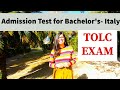 TOLC- Entrance Exam for bachelor's Student- Student in Italy- Travelwithmegh