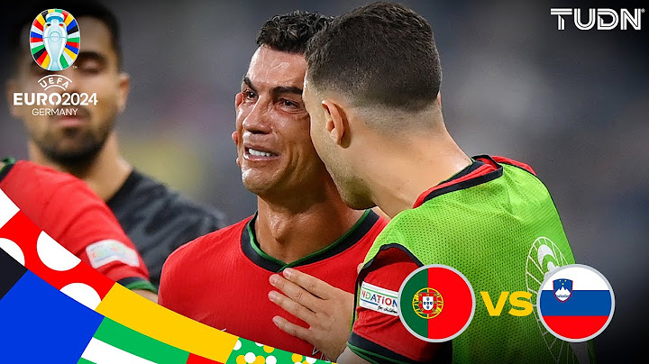 ¡Cristiano rompe en llanto tras fallar el penal! Portugal 0-0 Eslovenia | UEFA EURO 2024-8vos|TUDN