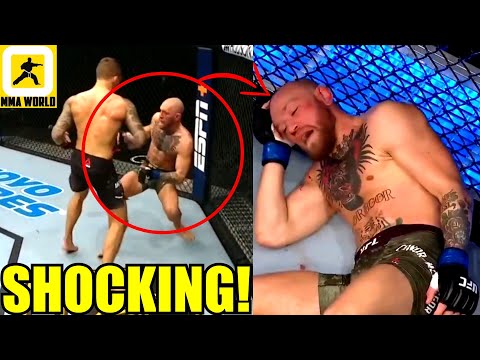 MMA Community React to Conor McGregor's FIRST KNOCK OUT loss in MMA versus Dustin Poirier at