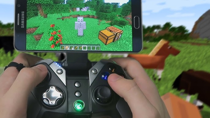 Minecraft Pocket Edition How To Use A Controller Best Minecraft Pe Controller Gamesir G4s Youtube