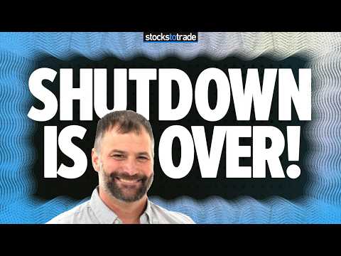 Stocks on the Move After Government Shutdown "Ends"