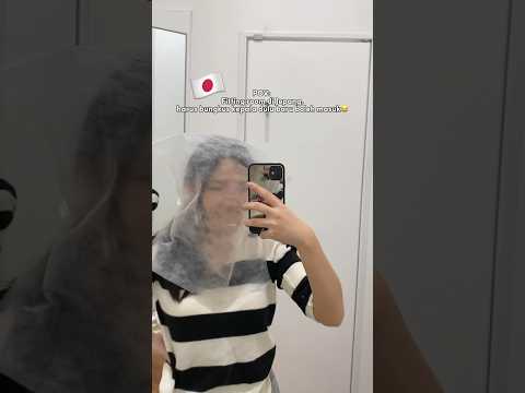 FITTING ROOM DI JEPANG🇯🇵 GA BOLEH MASUK KALO GA BUNGKUS KEPALA? || Jesselin