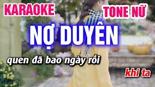 Nợ Duyên (Hợp Âm Tone Karaoke Tone Nữ) - Hi Bro