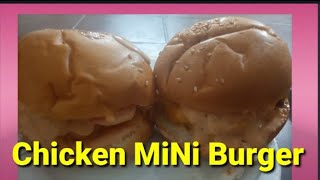 বাসায় খুব সহজে চিকেন মিনি বার্গার রেসিপি | Chicken Mini Burger Recipe at home | Mini Burger