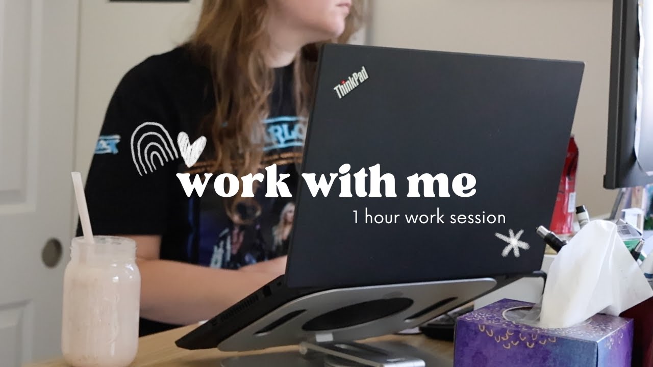 Timed Workplace Session work with me | 1 hour timed session - YouTube