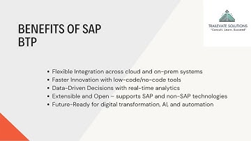 SAP BTP Explained | Cloud Platform for App Development, Integration & Analytics