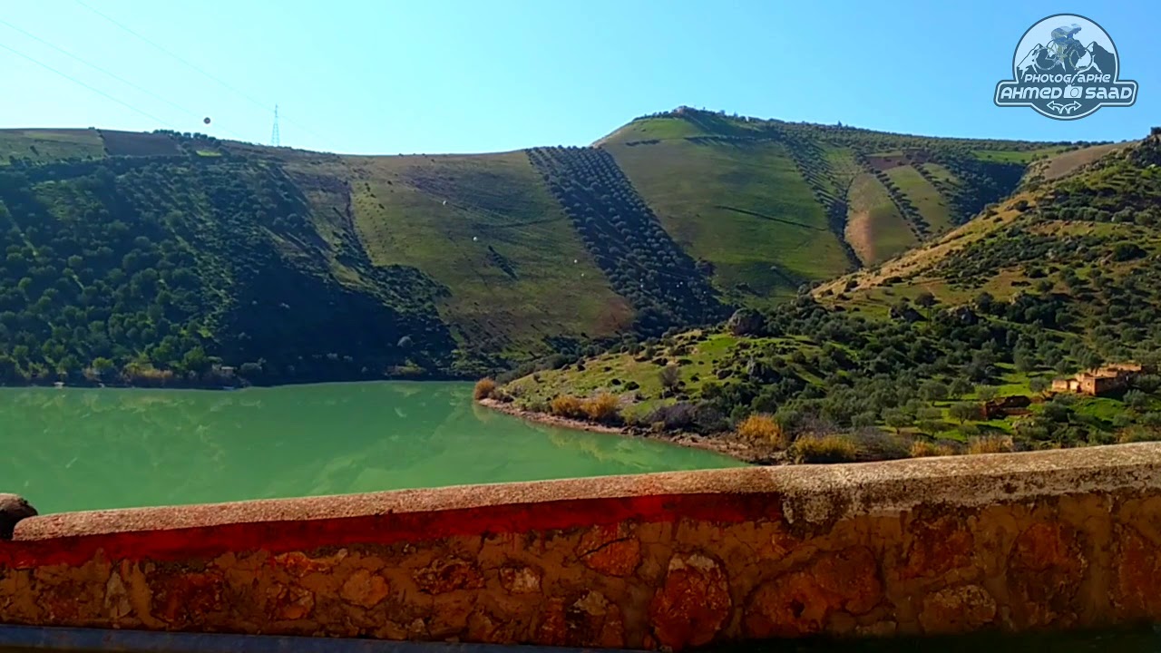 طريق سد علال الفاسي(سد آيت أيوب) -إقليم صفرو-,مناظر واعرة.
