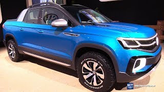 Volkswagen Tarok Pickup Concept - Exterior and Interior Walkaround - Debut 2019 New York Auto Show