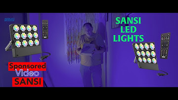 Cheap RGB,LED Light 🌈 setup for streaming by SANSI Party 🎊 Light #Sansi #SANSI_LED