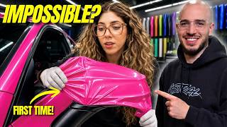 Can a Complete Beginner Vinyl Wrap a Mirror?