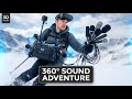 Ambisonic Recording Gone Wrong: Extreme Ski Conditions for VR360