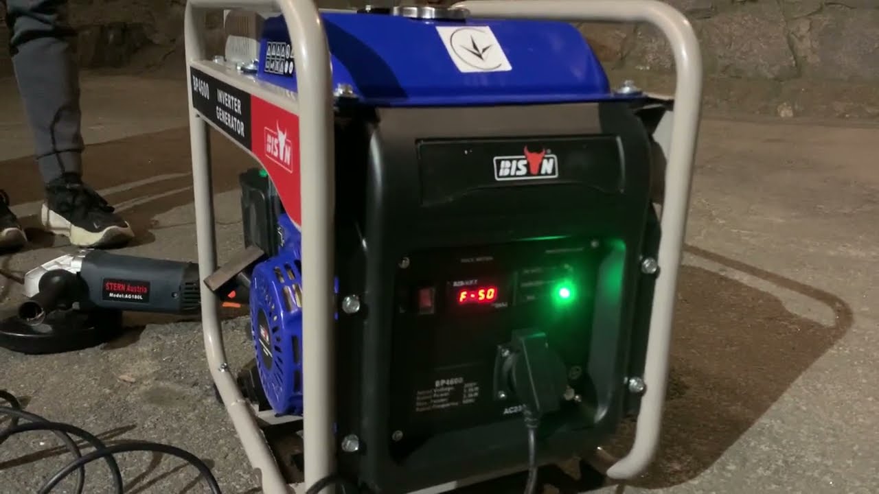 Тест инверторного генератора Bison BP4600