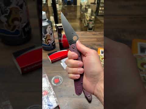 Spyderco Knives Police 4 & Delica 4 with Micro-Melt PD steel | @SpydercoKnivesOfficial